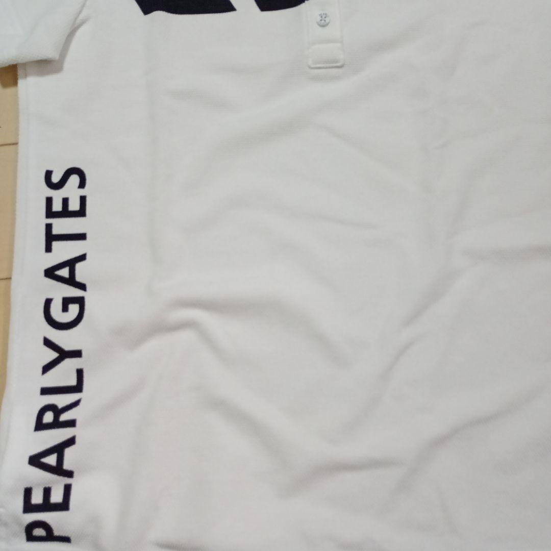 PEARLY GATES ポロシャツ ホワイトサイズ0