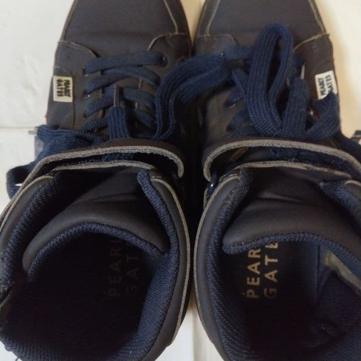 ⭐お買い得２点⭐美品⭐⭐パーリーゲイツ⭐⭐ハイカットシューズ⭐濃紺⭐24.5⭐