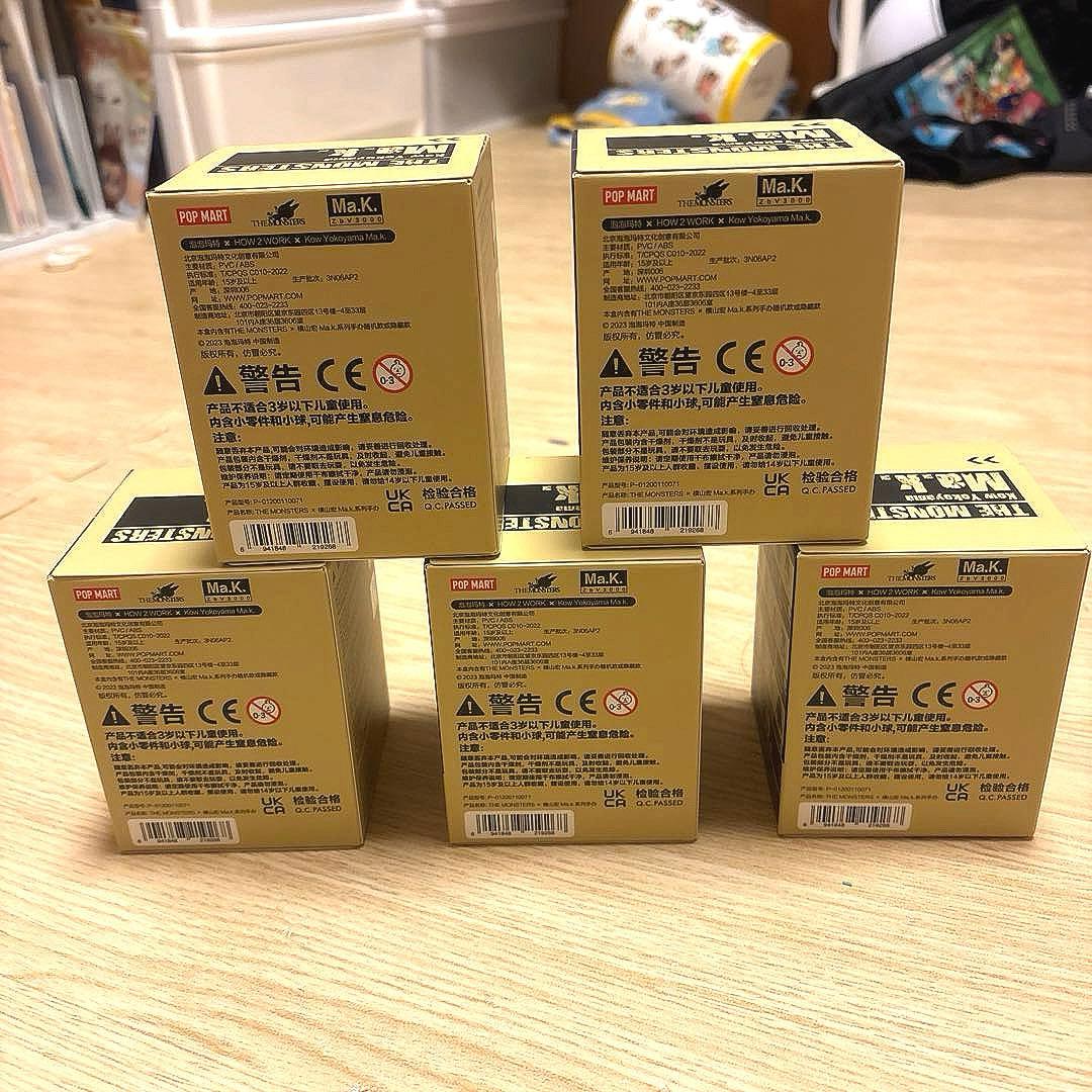 新品未開封 5点セット！POPMART ラブブ THEMONSTERS×横山宏