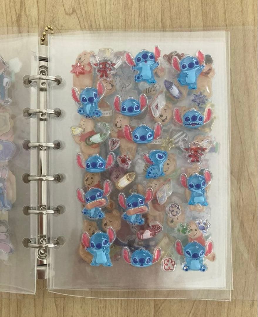 シール帳　完成品　ディズニー　ボンボンドロップシール　うるちゅるシール　正規品