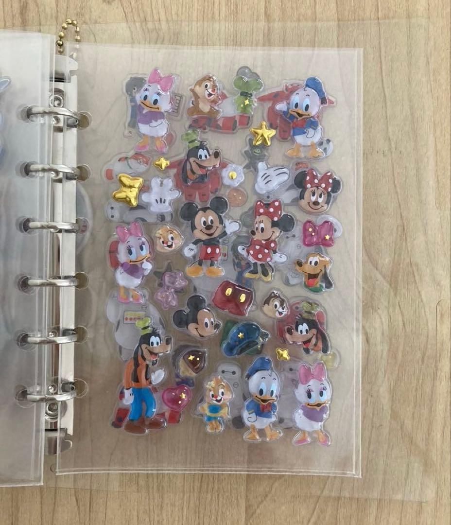 シール帳　完成品　ディズニー　ボンボンドロップシール　うるちゅるシール　正規品
