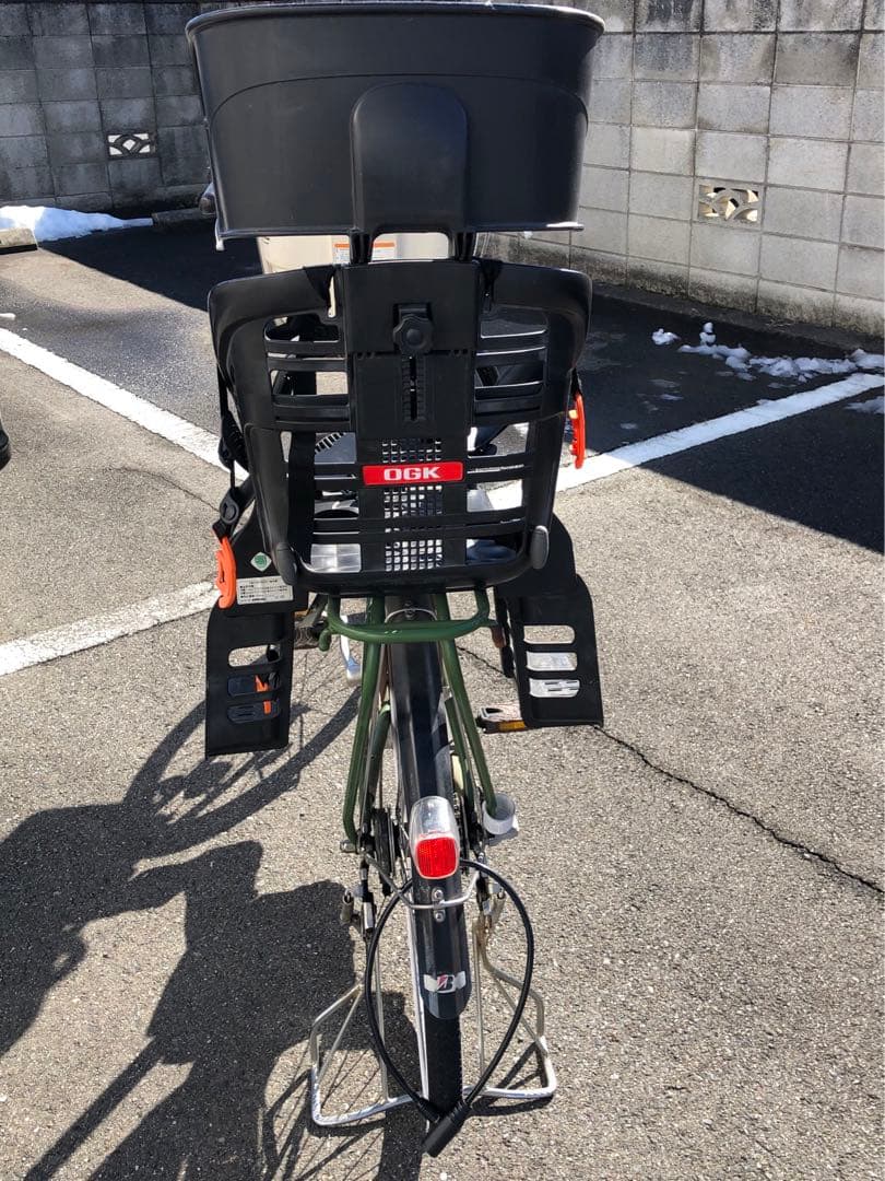 電動自転車　子乗せ　ブリヂストン　アンジェリーナ
