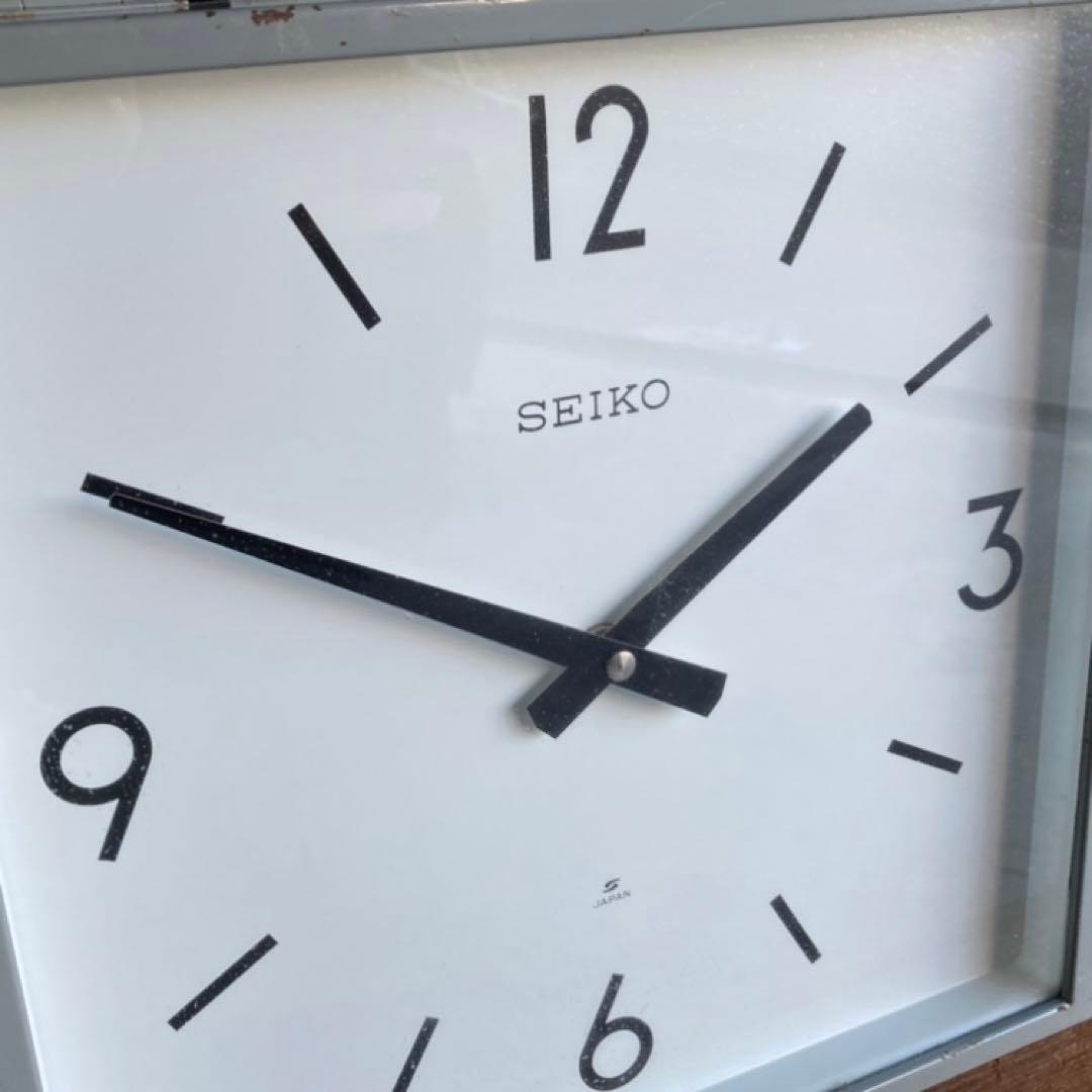 SEIKO セイコー 時計 吊り下げ 大型 学校 スピーカー レア 希少 レトロ