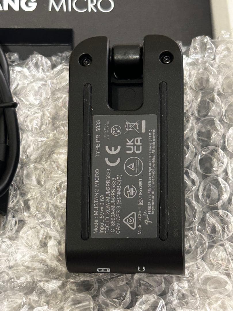 Fender Mustang Micro マスタング　マイクロ