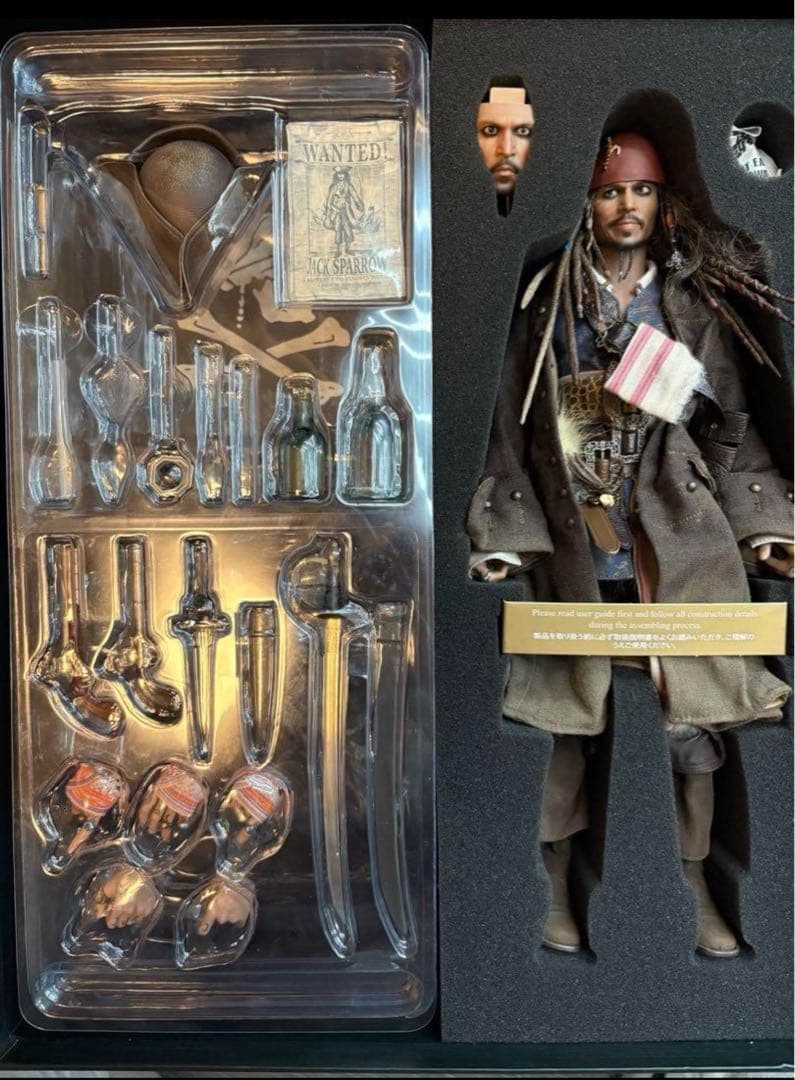 ★最終値下げ★　HOTTOYS　ジャック・スパロウ/最後の海賊DX15