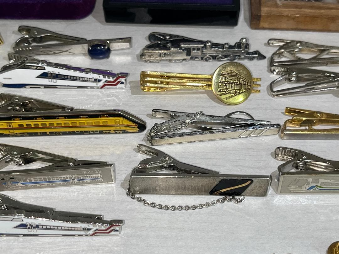 鉄道　功績賞　勤労賞ほかネクタイピンなど