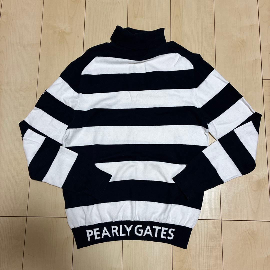 PEARLY GATES タートルネックセーター