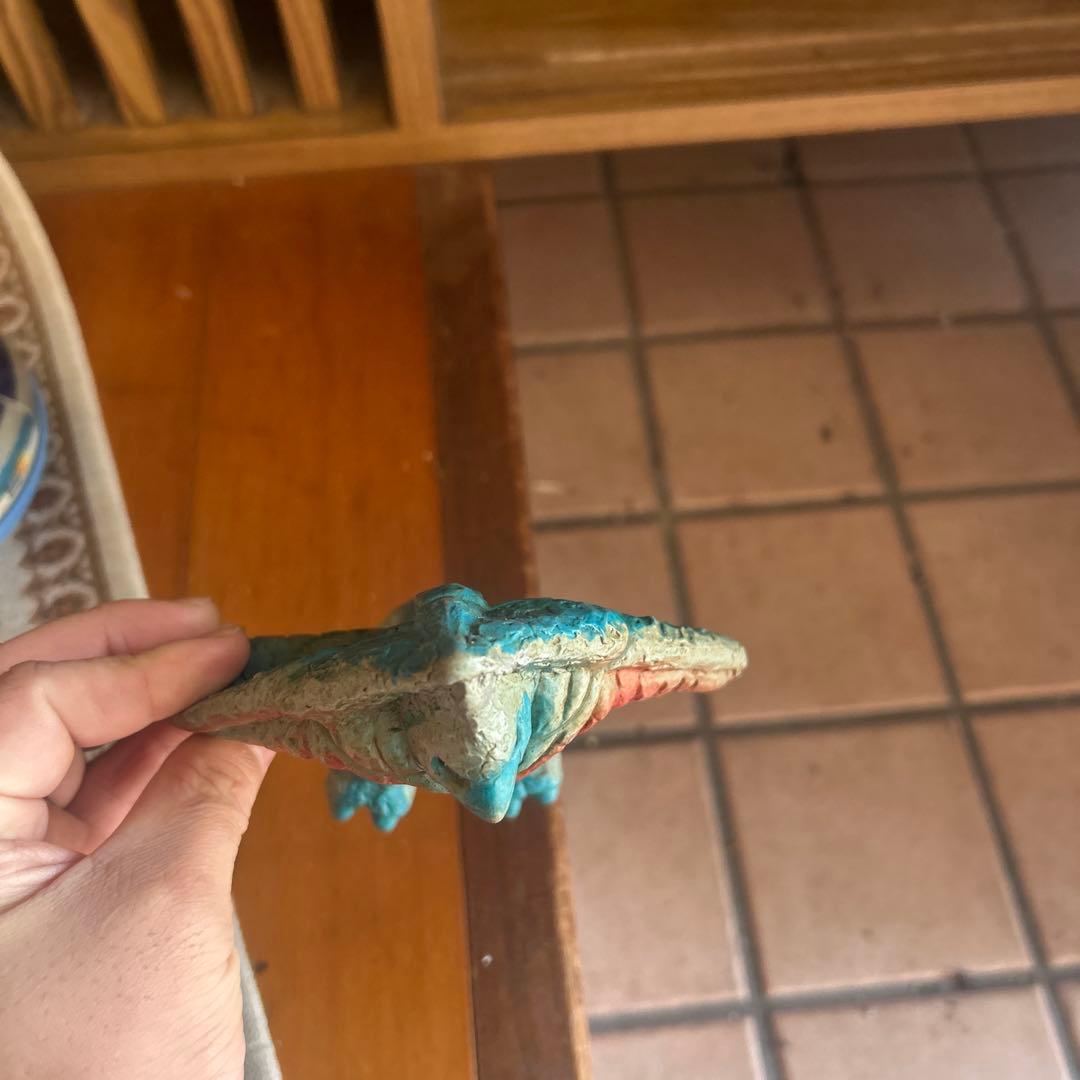 怪獣 ソフビ フィギュア インベラー ブルマァク 鉛筆削り 当時物 美品