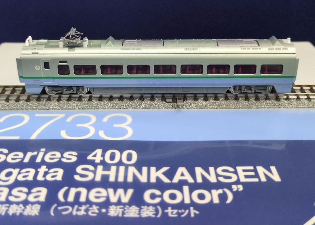鉄道模型 JR400系 山形新幹線 つばさ 新塗装 7両セット