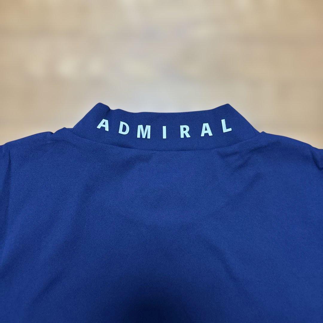 ☆新品☆Admiral アドミラルゴルフ 長袖モックネックLL ネイビー