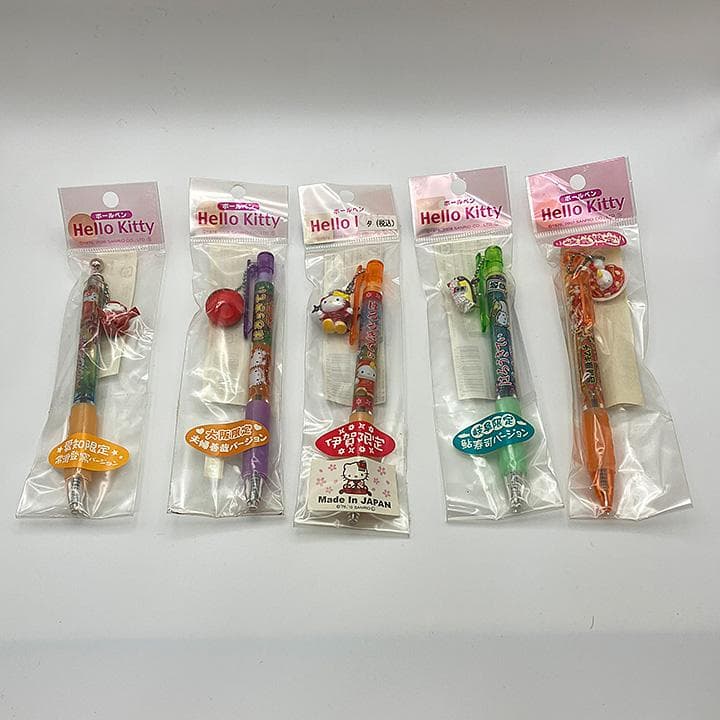 【超希少/未開封49本】ご当地キティ ボールペン まとめ売り 平成レトロ 廃盤