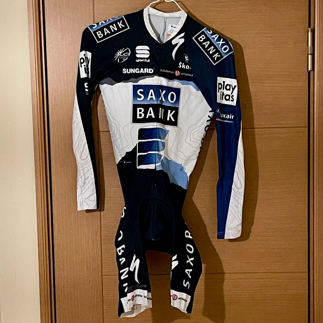 【激レア】サクソバンク SAXOBANK スキンスーツ ワンピース 長袖