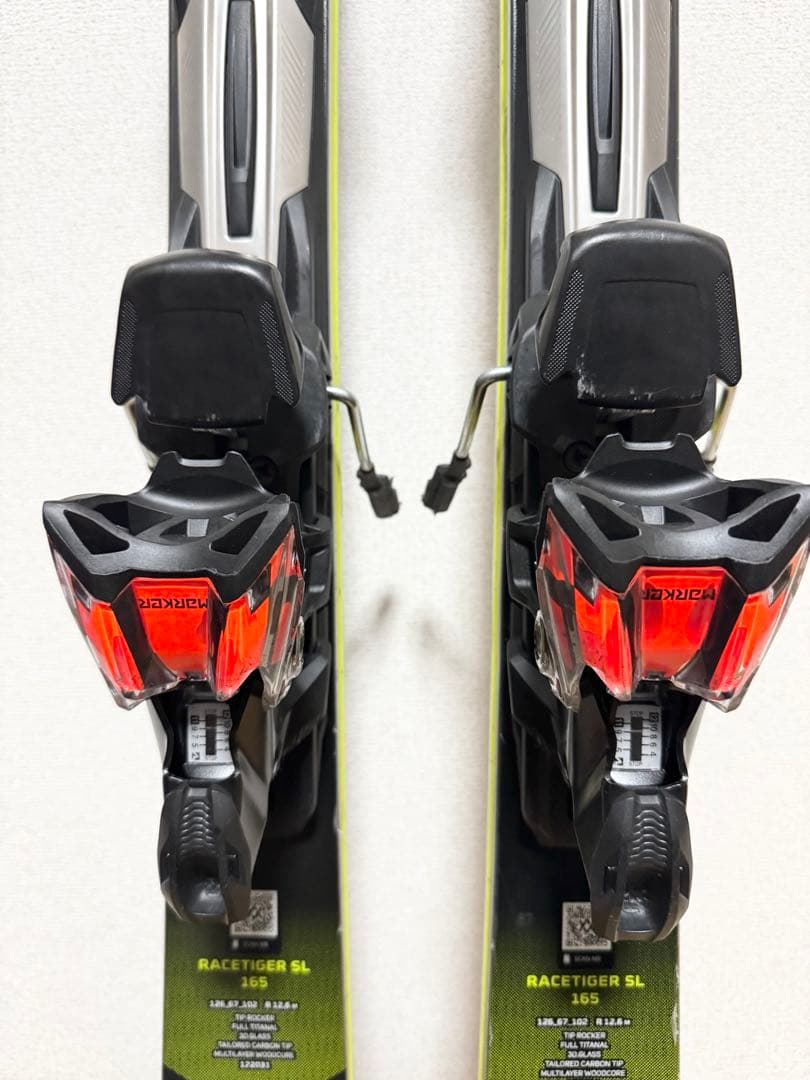 【美品】VÖLKL RACETIGER SL 165cm スキー板