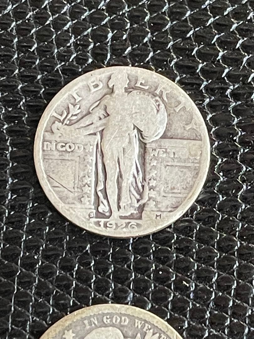 アメリカ古い銀貨セット 1924 1926 1944 1892
