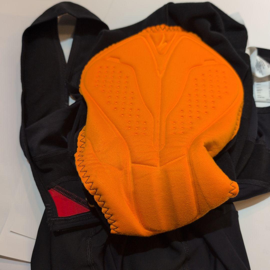 サーミナルビブタイツ Mサイズ ブラック　リフレクティブ