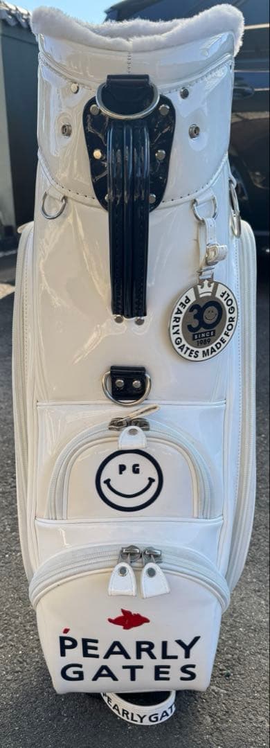 PEARLY GATES 30周年記念キャディバッグ ホワイト特典付き