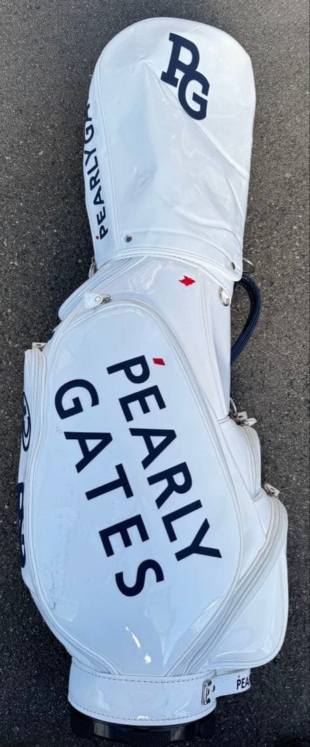 PEARLY GATES 30周年記念キャディバッグ ホワイト特典付き