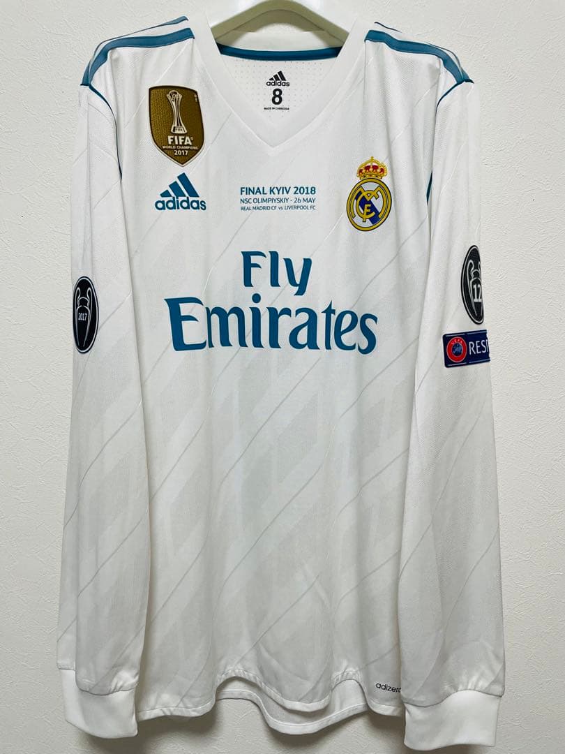 レアルマドリード　17/18 ロナウド　ユニフォーム　選手支給品