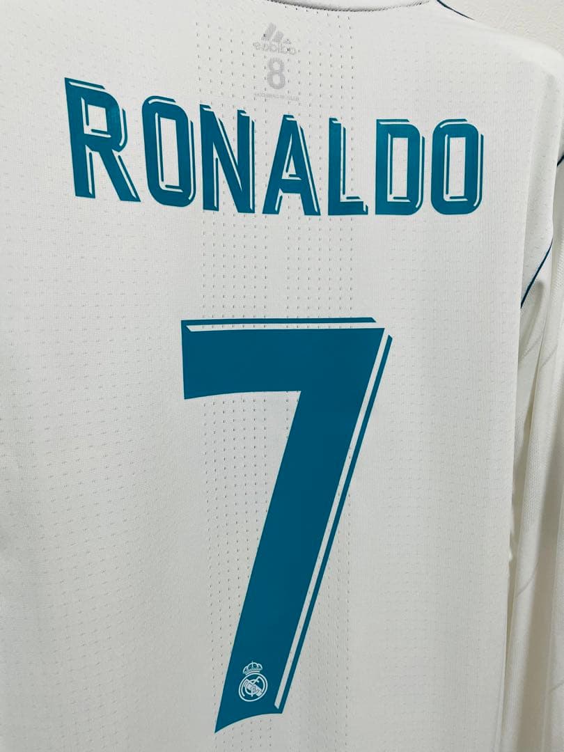 レアルマドリード　17/18 ロナウド　ユニフォーム　選手支給品