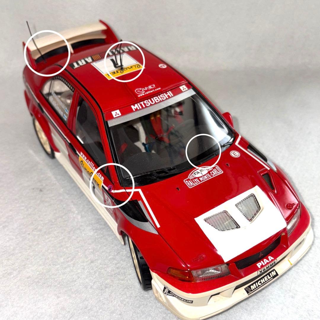 オートアート ランサーエボリューションⅥ ラリー仕様 1/18 ジャンク