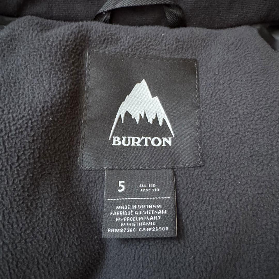 Burton キッズ雪山あそび用 スノーボード/スキーウェア 110cm｜美品