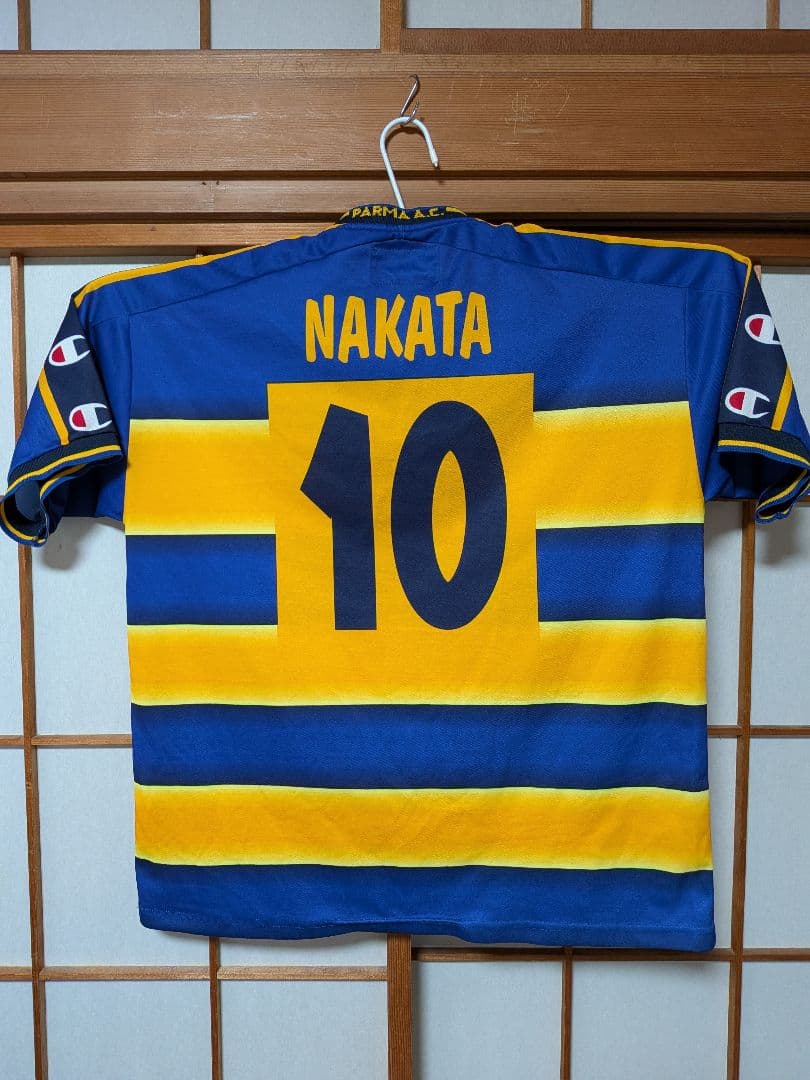 [９月１６日迄出品]Parma A.C. NAKATA 10番 シャツ