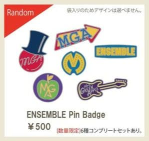 Mrs.GREEN APPLE　ピンバッジ　コンプリートセット