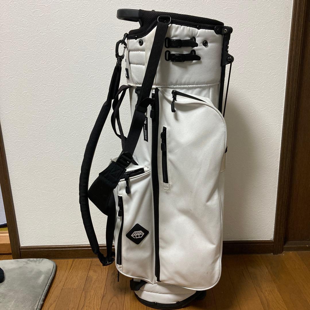 Jones スタンドゴルフバッグ ホワイト