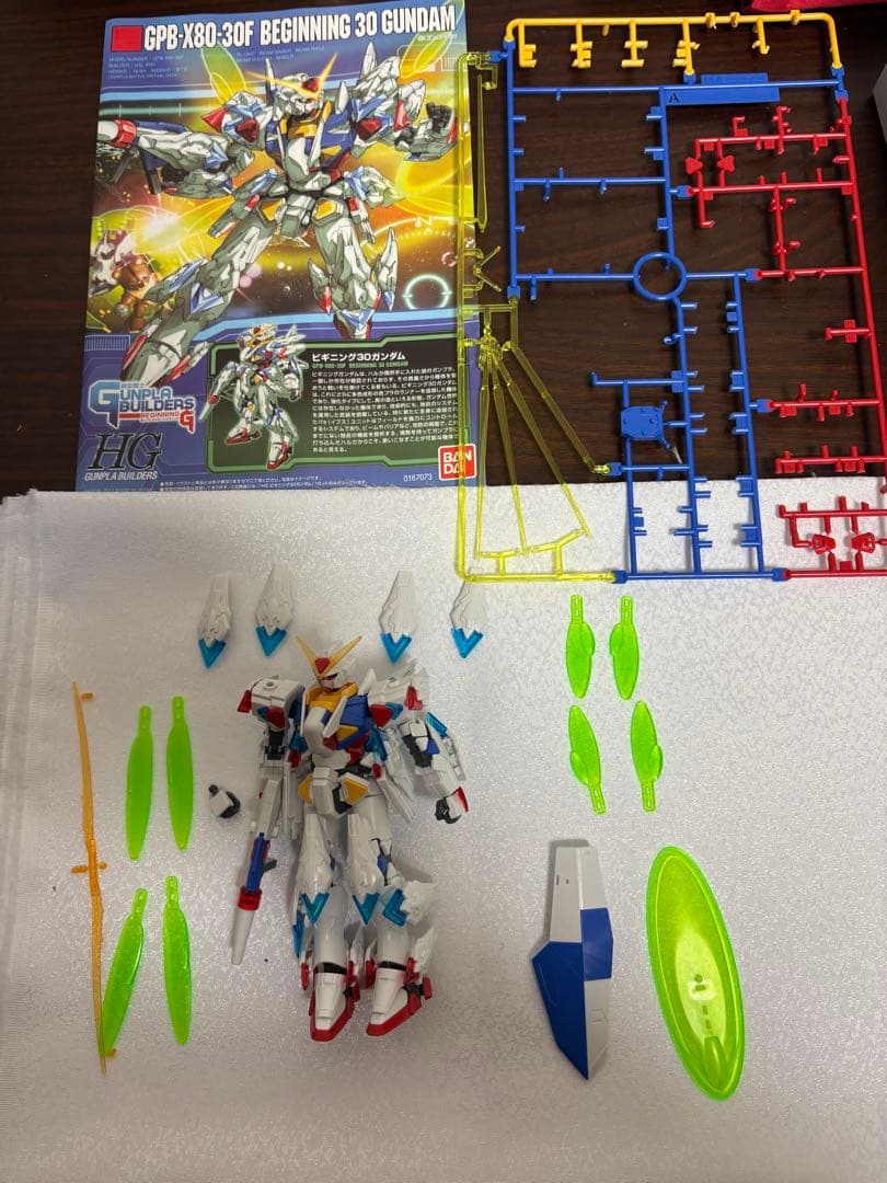 HGガンプラ組み立て済みまとめ売り　ビルドシリーズABまとめ　アシカガ