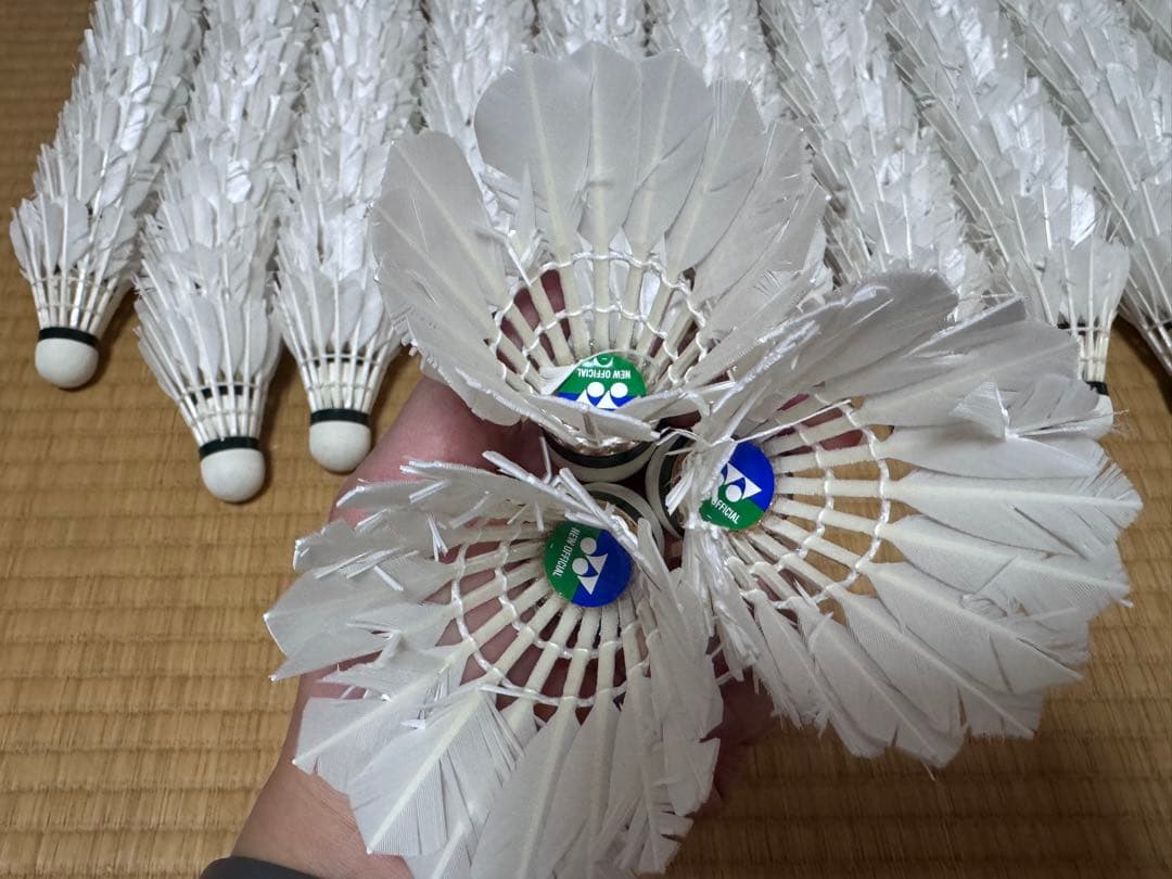 使用済みバドミントンシャトル120個 ⑩