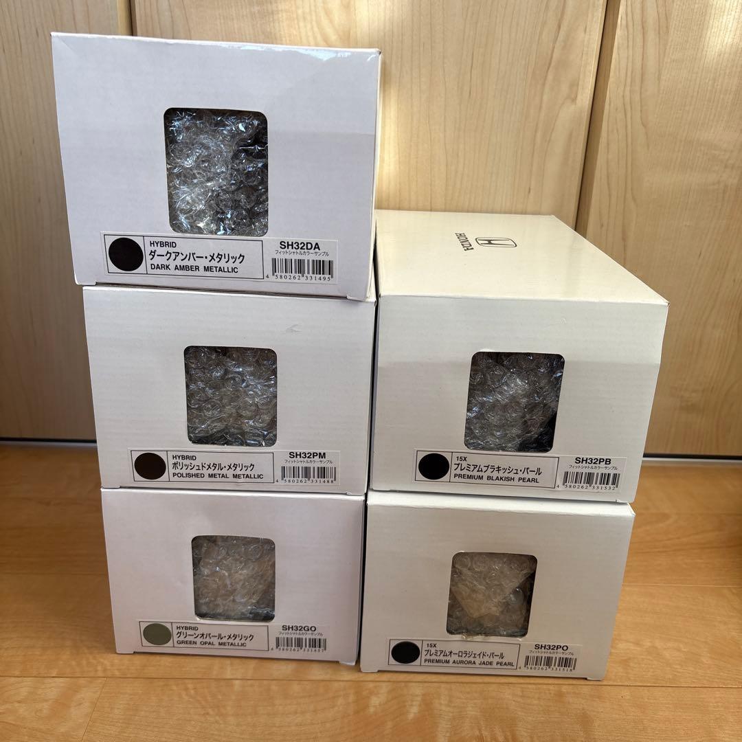 未開封✨　ホンダ　フィットシャトル　サンプルミニカー　5台セット