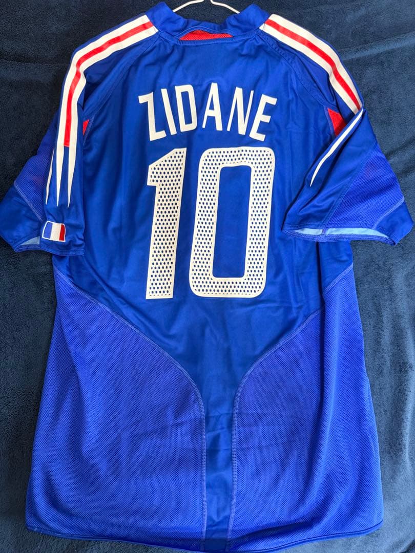 【貴重/正規品】美品　ジダン　フランス代表　ユニフォーム 即発送