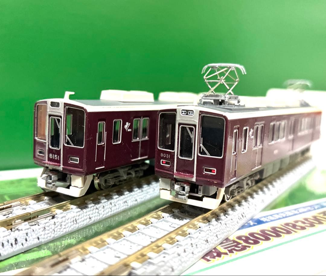 加工品 グリーンマックス阪急8000系 8031F 2両編成