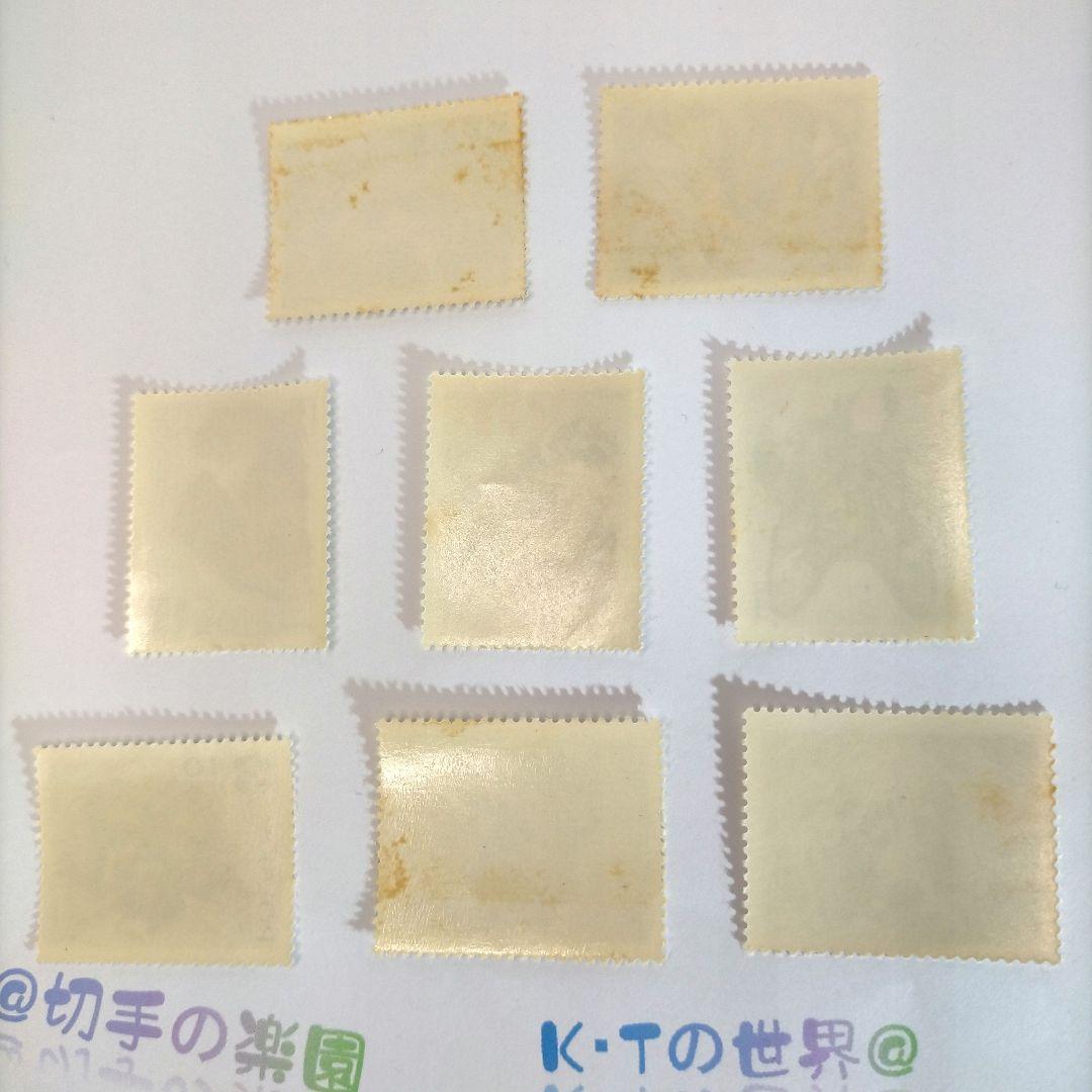 2467 外国切手 ポーランド 1969年 犬々 シーズ 8種 未使用