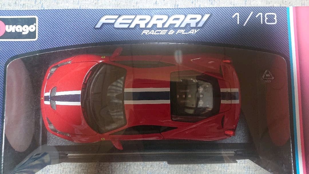 1/18ブラーゴフェラーリ458Specialeレッドカスタム仕様