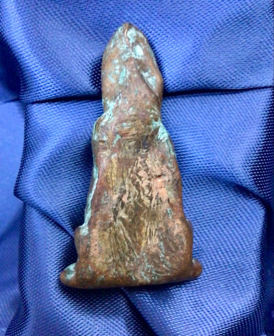 金銅仏像（阿弥陀如来坐像／推定・朝鮮半島三国時代）