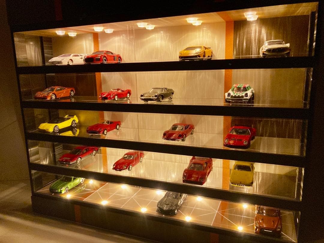 1/64展示50台！可・スタッコライン＆・5層式ディスプレーBOX/ネオジオラマ