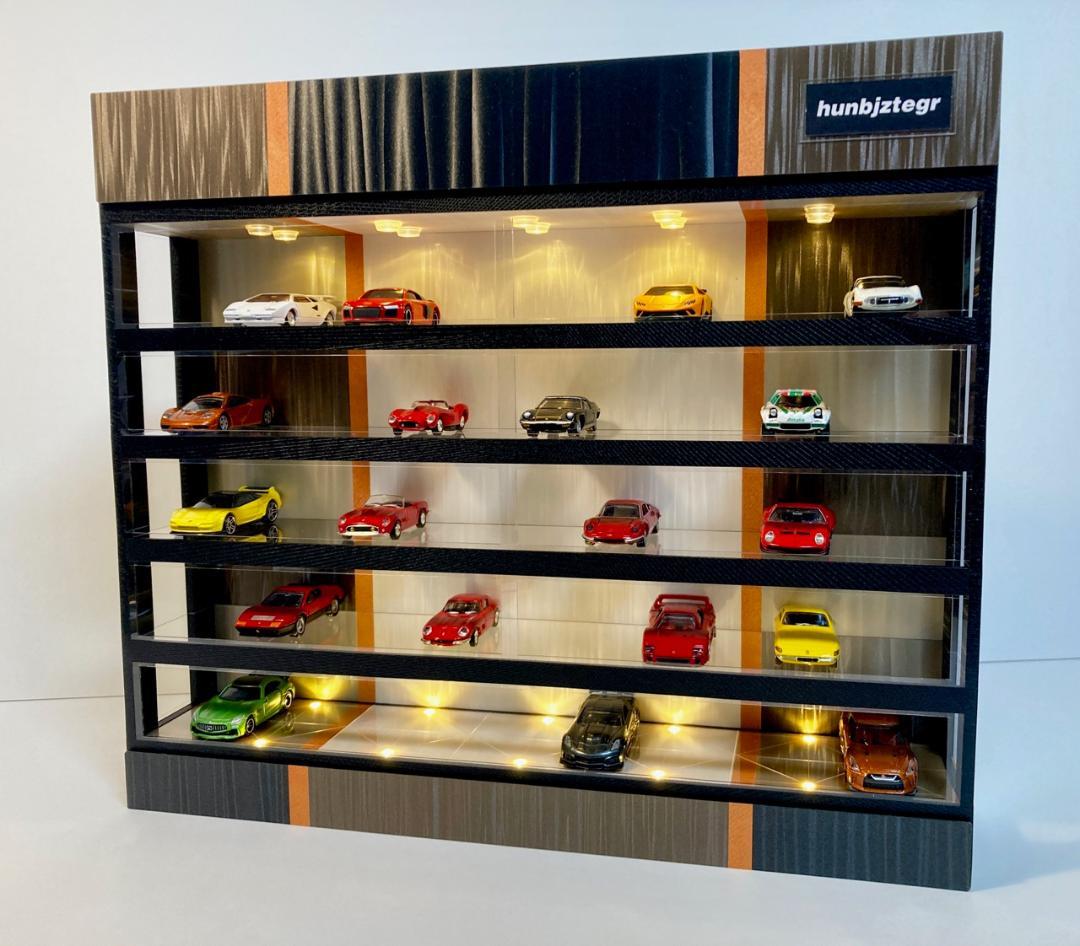 1/64展示50台！可・スタッコライン＆・5層式ディスプレーBOX/ネオジオラマ