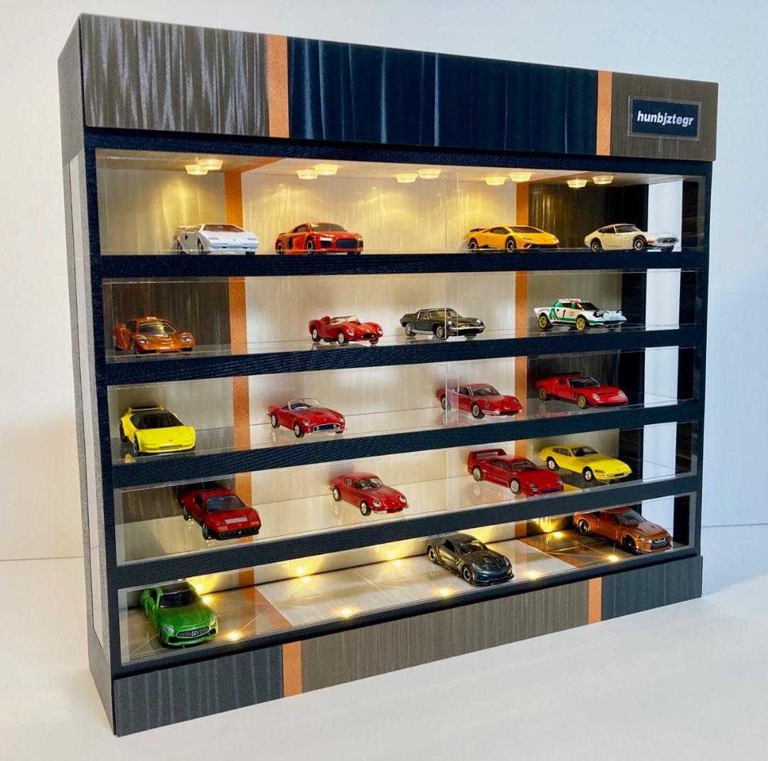 1/64展示50台！可・スタッコライン＆・5層式ディスプレーBOX/ネオジオラマ