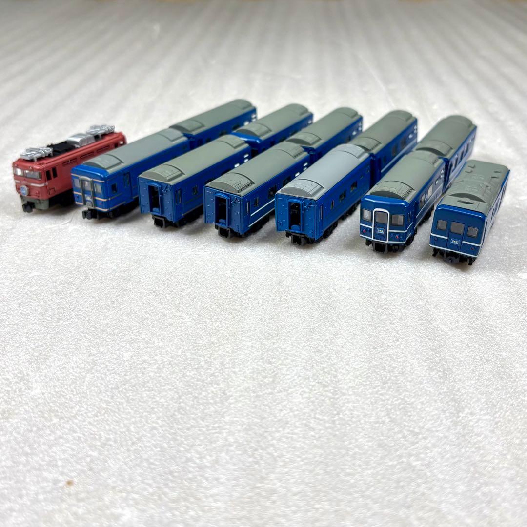 Bトレイン Bトレ EF81＋24系日本海 9002レ ラストラン フル編成