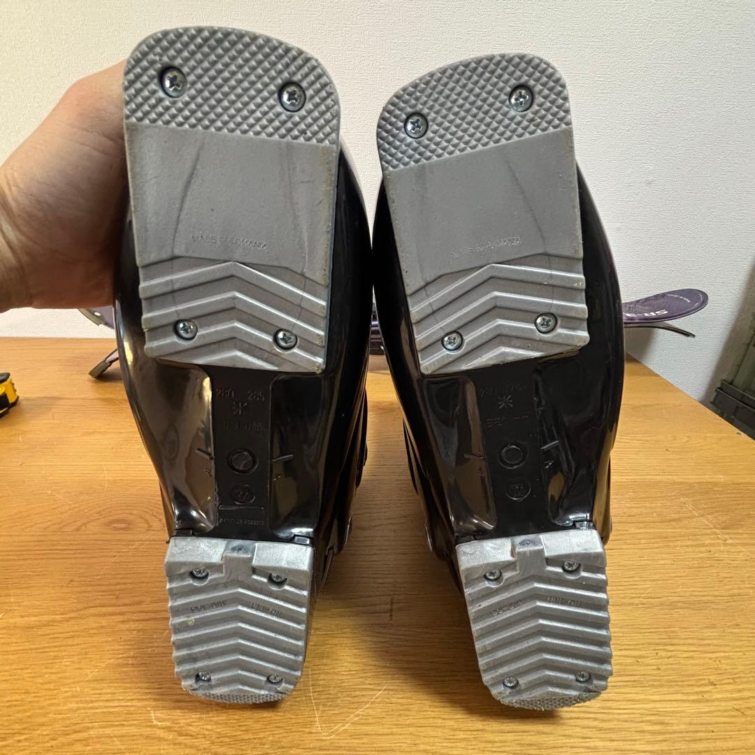 メンズ　ショートスキー　ファンスキーセット　kissmark 28-28.5cm