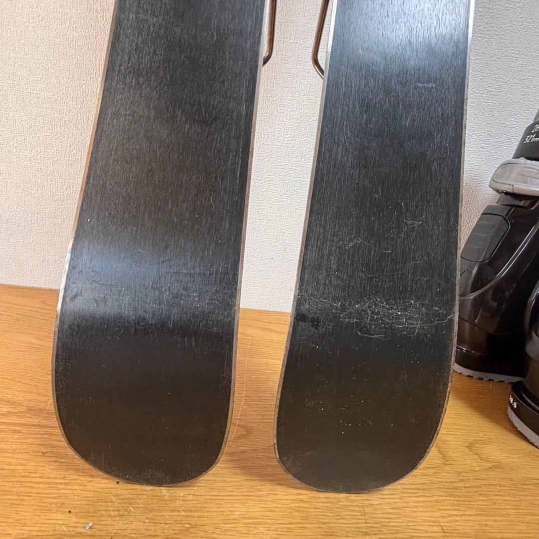 メンズ　ショートスキー　ファンスキーセット　kissmark 28-28.5cm