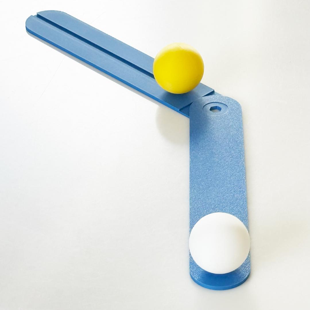 自宅で厚みのイメージトレーニングができる　イメージボール　パイプイメージ　接点