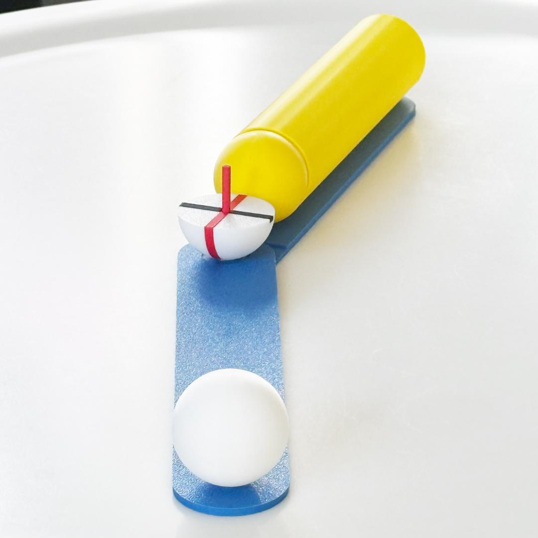 自宅で厚みのイメージトレーニングができる　イメージボール　パイプイメージ　接点