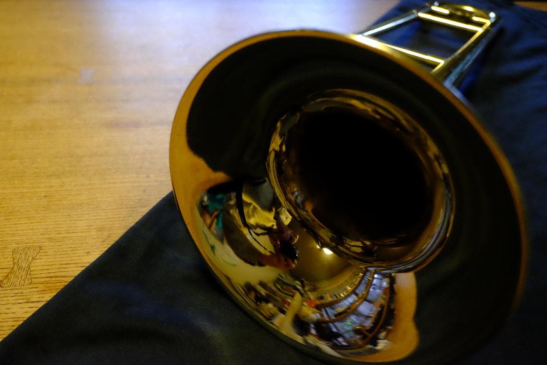 音質最高のテナートロンボーンLINE1000劣化比較的少ないけどスライドが未調整