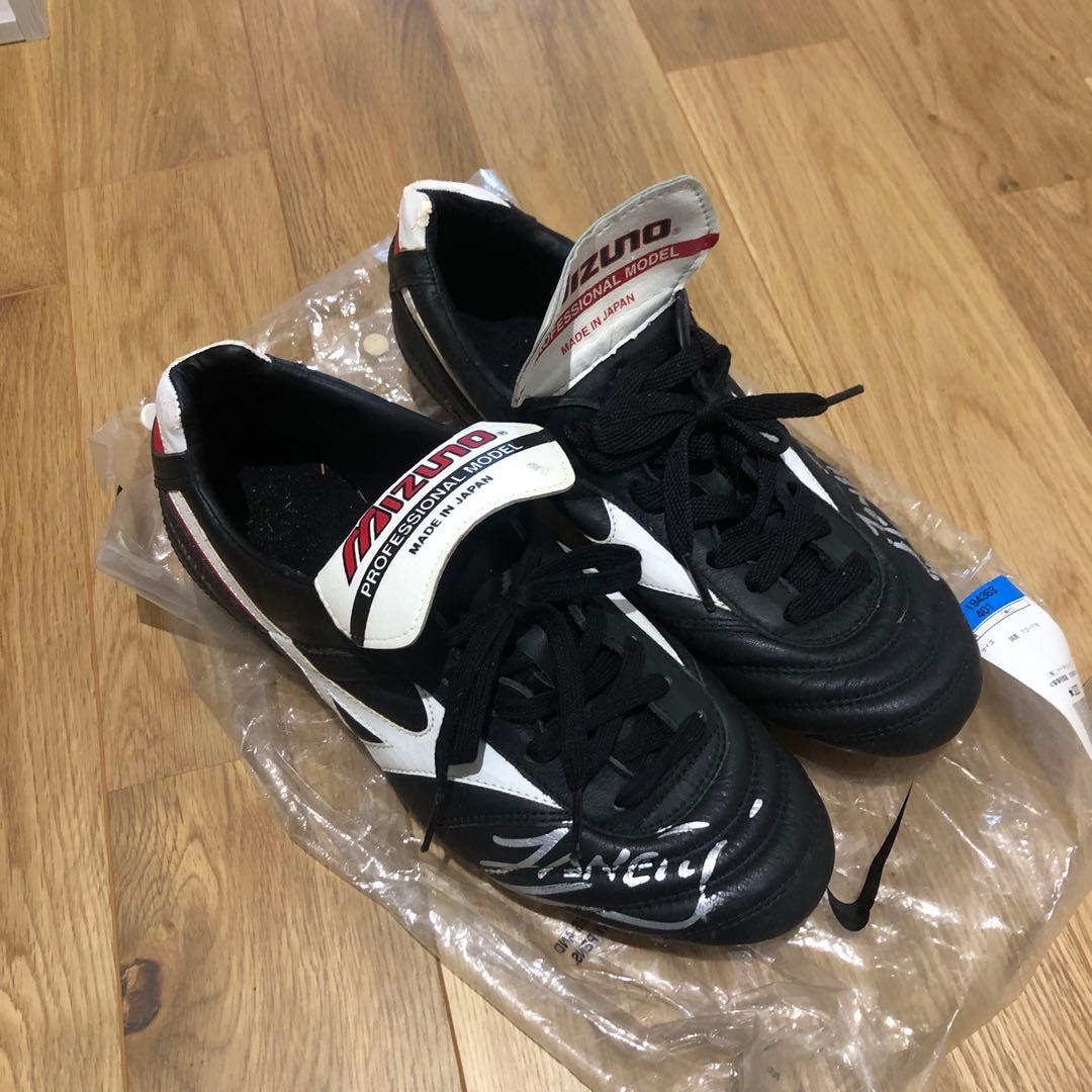 元アルゼンチン代表　ザネッティ使用サイン入りスパイク