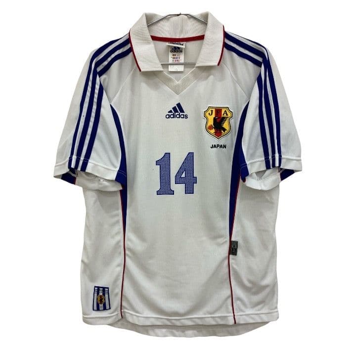 99-00 日本代表　中村俊輔　アディダスオフィシャル　アウェイユニフォーム
