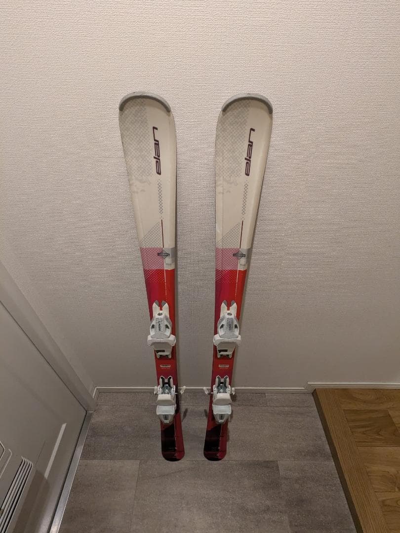 スキー ELAN 140 cm Ski with Bidings and Poles