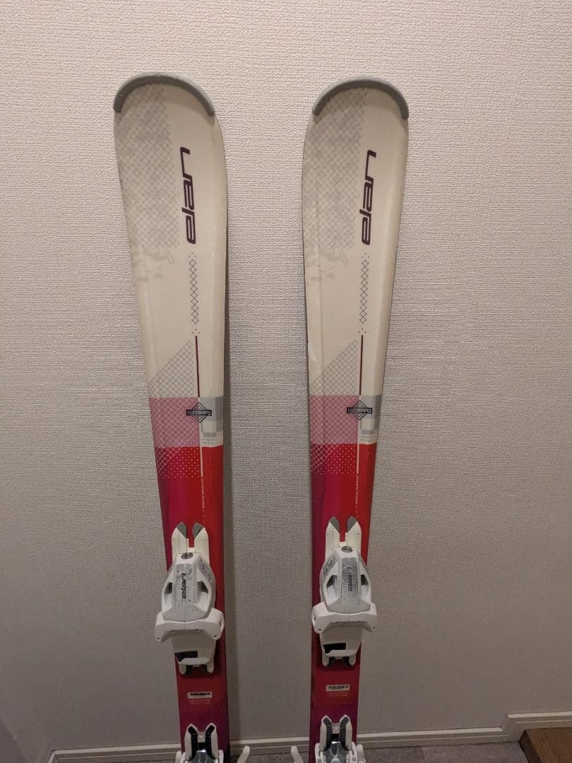 スキー ELAN 140 cm Ski with Bidings and Poles