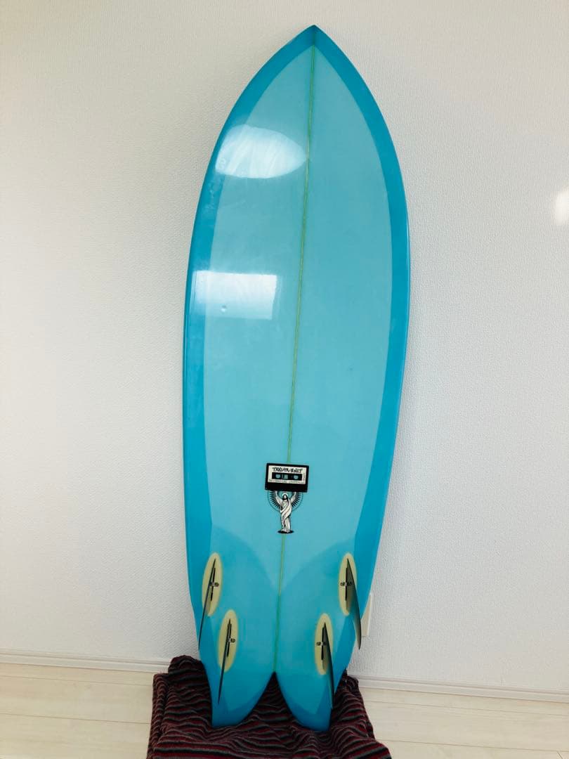 Revelation fish tappyシェイプ 5.5 フィッシュ　クアッド